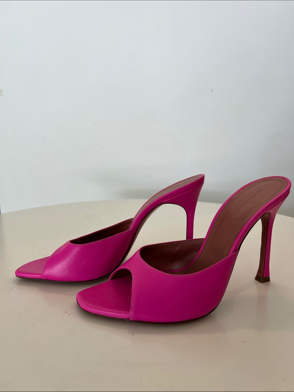 Amina Muaddi NWT heels